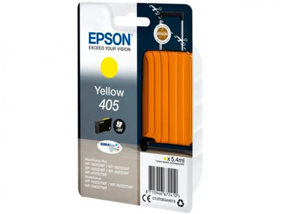 Cartouche epson valise 405 jaune