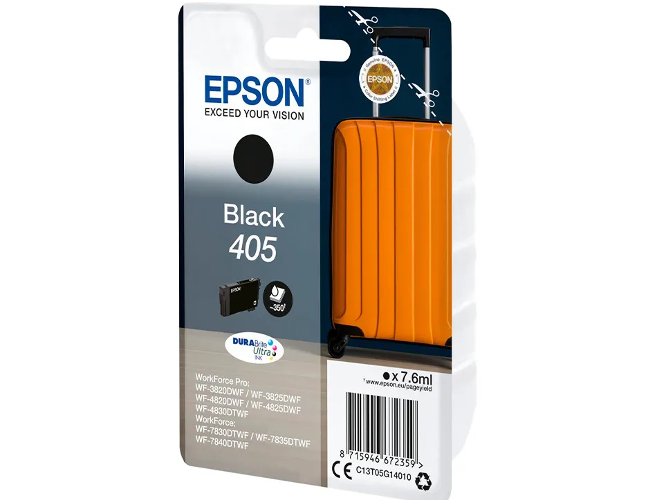 Cartouche epson valise 405 noir