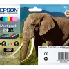 Cartouche epson 24xl expression photo haute capacité xp-55/xp-750/xp-760/xp-850/xp-860