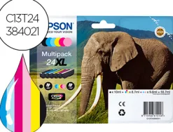 Cartouche epson 24xl expression photo haute capacité xp-55/xp-750/xp-760/xp-850/xp-860
