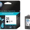 Cartouche hp 21 jet d'encre c9351ae couleur noir 140p