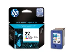 Cartouche hp 22 jet d'encre c9352ae 3 couleurs cyan/magenta/jaune 340p