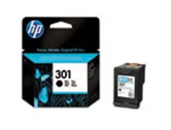 Cartouche hp 301 jet d'encre ch561ee couleur noir 190p
