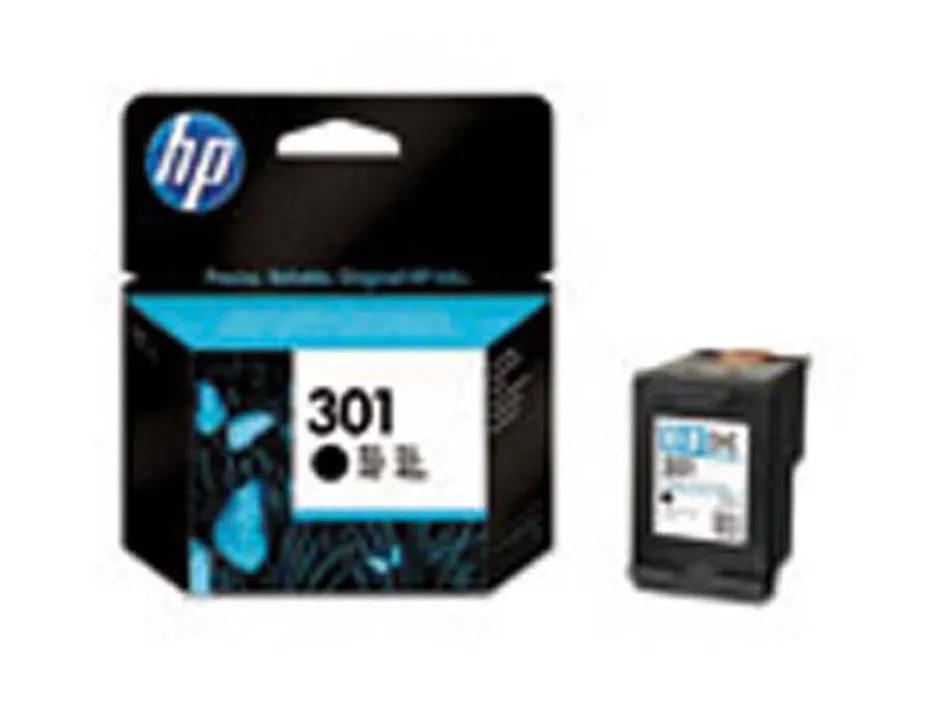 Cartouche hp 301 jet d'encre ch561ee couleur noir 190p