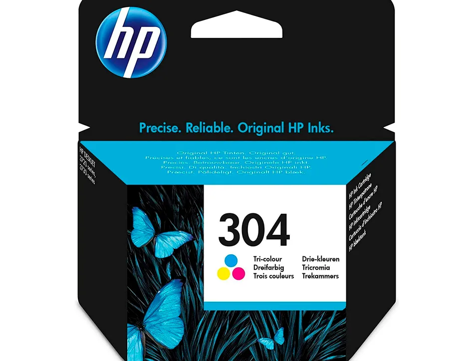 Cartouche hp 304 jet d'encre n9k06ae couleur noir 120p