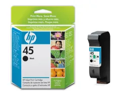Cartouche hp 45 jet d'encre 51645ae couleur noir haute capacité 830p