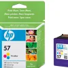 Cartouche hp 57 jet d'encre c6657ae 3 couleurs cyan/magenta/jaune haute capacité 500p