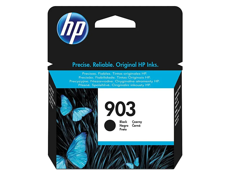 Cartouche hp 903 jet d'encre t6l99ae couleur noir 300p