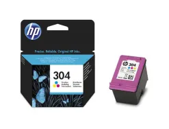 Cartouche hp 304 jet d'encre 3 couleurs cyan/magenta/jaune 100p