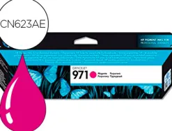 Cartouche hp 971 jet d'encre cn623ae couleur magenta 2500p