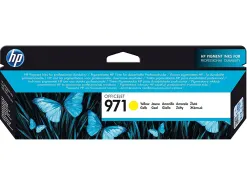 Cartouche hp 971 jet d'encre cn624ae couleur jaune 2500p