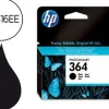 Cartouche hp 364 jet d'encre cb316ee couleur noir 250p