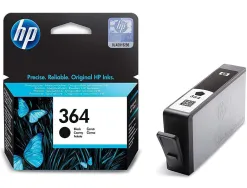 Cartouche hp 364 jet d'encre cb316ee couleur noir 250p