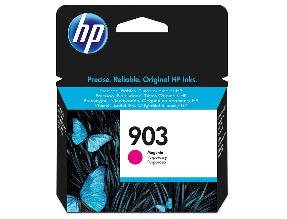 Cartouche hp 903 jet d'encre t6l91ae couleur magenta 315p