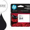 Cartouche hp 364 jet d'encre cb317ee photo couleur noir