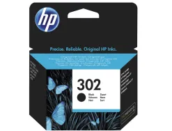 Cartouche hp 302 jet d'encre f6u66ae couleur noir 190p