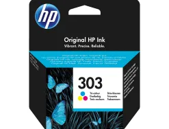 Cartouche hp 303 jet d'encre envy photo 6230/7130/7830 3 couleurs magenta/jaune/cyan 200p