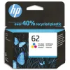 Cartouche hp 62 jet d'encre c2p06ae 3 couleurs cyan/magenta/jaune 165p