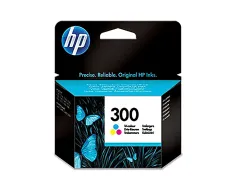 Cartouche hp 300 jet d'encre cc643ee 3 couleurs cyan/magenta/jaune 165p