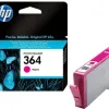 Cartouche hp 364 jet d'encre cb319ee couleur magenta 300p
