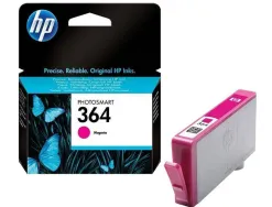 Cartouche hp 364 jet d'encre cb319ee couleur magenta 300p