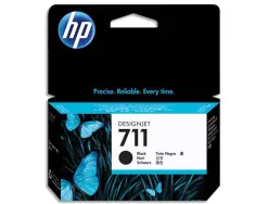 Cartouche hp 711 jet d'encre designjet t120/t120 eprinter t520/t520 couleur noir 38ml