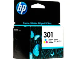 Cartouche hp 301 jet d'encre ch562ee 3 couleurs cyan/magenta/jaune 165p