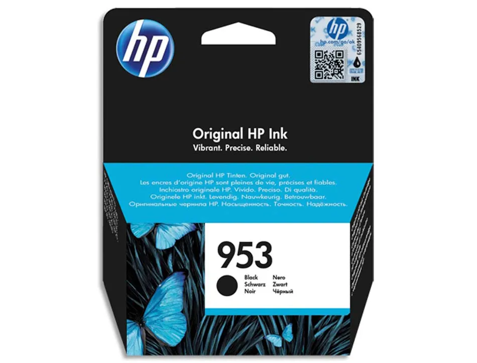 Cartouche hp 953 jet d'encre l0s58ae couleur noir 900p