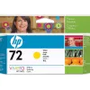Cartouche hp 72 jet d'encre c9373a designjet sd pro mfp couleur jaune 130 ml