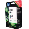 Cartouche hp 301 jet encre deskjet 10xx j410 15xx 2000 3000 3055a j611 envy 45xx 55xx officejet 26xx 46xx