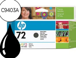 Cartouche hp 72 pour designjet t610/1100 couleur noir 2400p