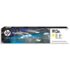 Cartouche hp 913a jet d'encre pagewide pro couleur jaune 3000p