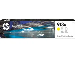Cartouche hp 913a jet d'encre pagewide pro couleur jaune 3000p