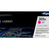 Cartouche hp 305a laserjet ce413a couleur magenta 2600p