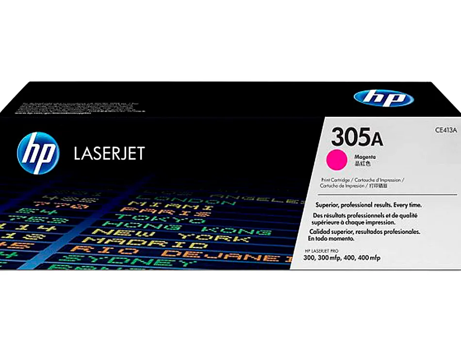 Cartouche hp 305a laserjet ce413a couleur magenta 2600p
