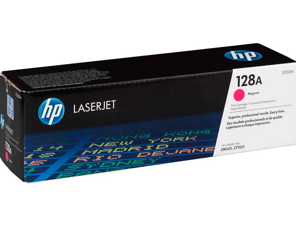 Cartouche hp ce 323a-128a couleur magenta 1300 pag
