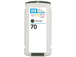 Cartouche hp jet d'encre 70 couleur noir mat 130ml