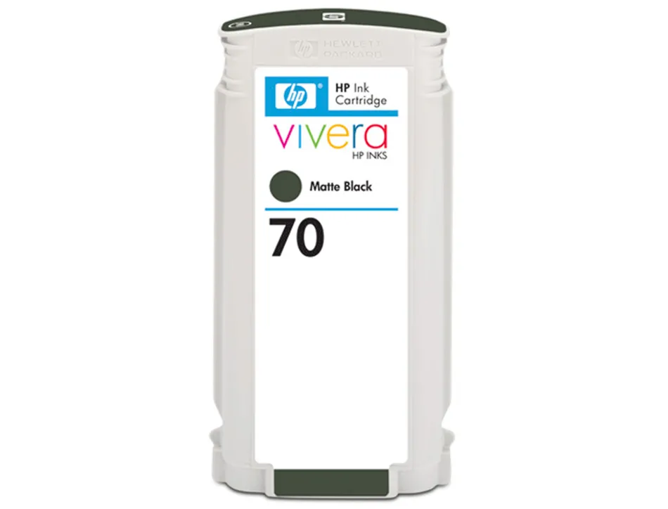 Cartouche hp jet d'encre 70 couleur noir mat 130ml