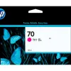 Cartouche hp jet d'encre 70 couleur magenta 130ml