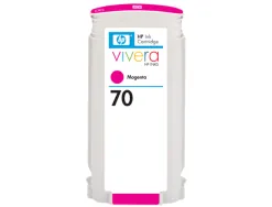 Cartouche hp jet d'encre 70 couleur magenta 130ml