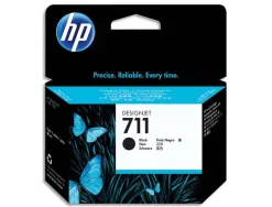 Cartouche hp jet d'encre 711 cz133a couleur noir 80ml