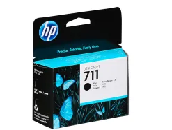 Cartouche hp jet d'encre 711 cz133a couleur noir 80ml