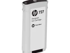 Cartouche hp jet d'encre 727 couleur cyan 130ml