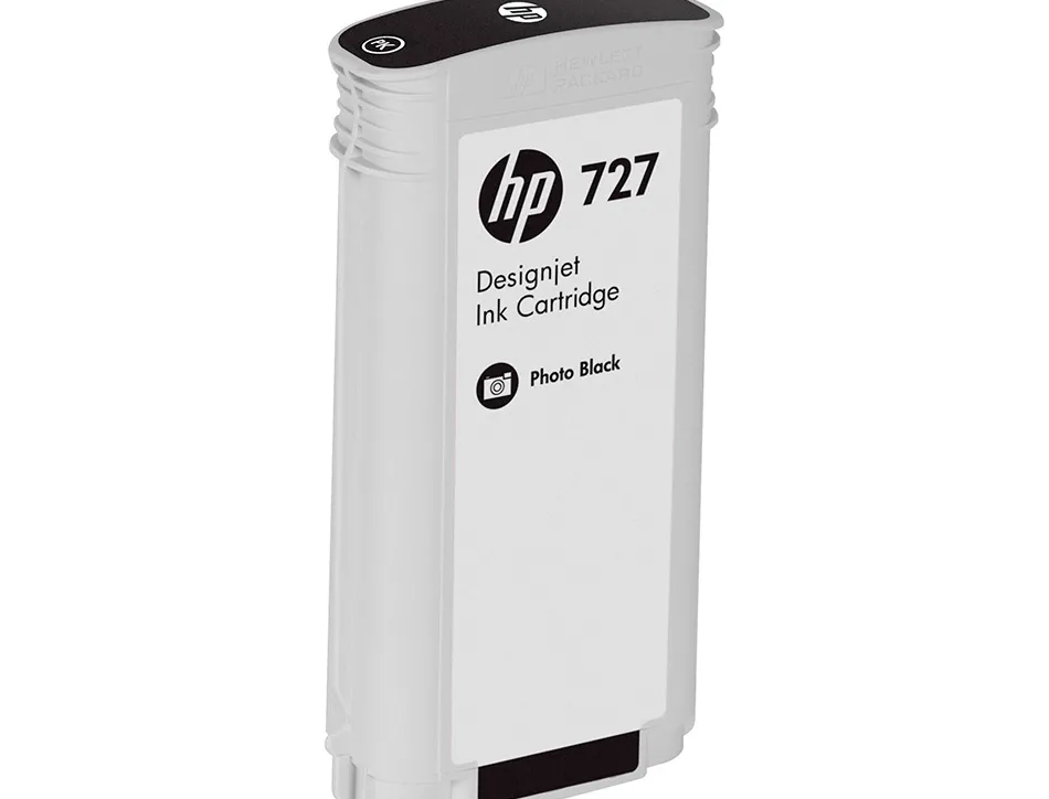 Cartouche hp jet d'encre 727 couleur cyan 130ml