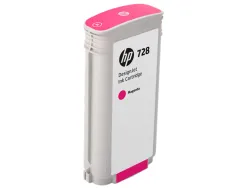 Cartouche hp jet d'encre 728 couleur magenta 130ml