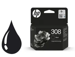 Cartouche hp jet d'encre 308 7fp21ue coloris noir 160 pages