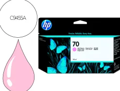 Cartouche hp jet d'encre 70 couleur magenta clair 130ml