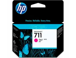 Cartouche hp jet d'encre 711 -cz135a couleur magenta 29ml lot de 3
