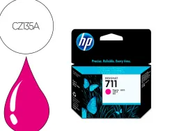 Cartouche hp jet d'encre 711 -cz135a couleur magenta 29ml lot de 3