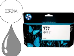 Cartouche hp jet d'encre 727 couleur gris 130ml